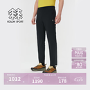 KOLON SPORT/可隆户外休闲裤 男士接触凉感UPF40+修身X-TRICOT长裤 LHLP6MN159-BK 黑色 L 175/82A