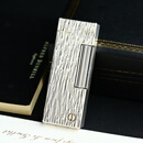登喜路（Dunhill）【二手99新】Dunhill登喜路充气打火机 镀银树皮纹 五代Rollagas系列 男士配饰奢侈品收藏礼物
