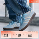 adidas T头鞋 GAZELLE INDOOR复古板鞋德训鞋男女阿迪达斯三叶草   粉蓝/汉玉白/树脂黄 (推荐选小半码)   38