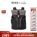 途明（TUMI）ALPHA BRAVO男士双肩包翻盖大容量双肩背包炭黑色 男友老公礼物