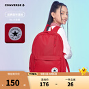 Converse匡威双肩包青少年简约书包新款时尚运动背包初高中生出游潮流书包 学院红 【30CM*11.5CM*44CM】