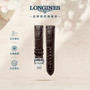 浪琴（LONGINES）名匠系列 男士鳄鱼皮表带+精钢镀铑折叠扣L682109818 