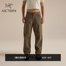 ARC'TERYX始祖鸟 CLARKIA COTTON PANT W WIDE LEG 女子 休闲长裤 Mongoose/朦影棕 4