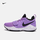 耐克泡椒男实战篮球鞋秋冬耐磨抗扭低帮轻便缓震NIKE PG 1 IV2869 500亮紫/黑/白/荷兰橙 43