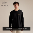 ARC'TERYX始祖鸟 KRAGG COTTON LS 男子 棉质长袖T恤 24K Black/黑色 M