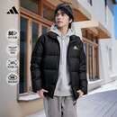 adidas 600蓬户外休闲保暖鸭绒羽绒服外套男秋冬阿迪达斯轻运动   黑色   2XL