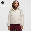 lululemon丨Wunder Puff™ 女士羽绒外套 防风拒水 LW4CO3S 浅象牙白 S