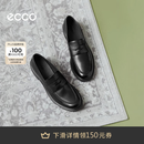爱步（ECCO）单鞋女 26年春季新款百搭休闲复古增高乐福鞋 都市维也纳231333 黑色23133301001 38 （建议拍大一码）