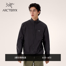 ARC'TERYX始祖鸟 SQUAMISH JACKET 男子 风壳®夹克 BLACK/黑色 M