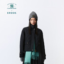 ERDOS×剑桥大学联名系列 26秋冬菱型绗缝保暖女棉服外套 午夜蓝 2XL 175/96A