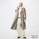 优衣库风衣女装男装/外套487420 57 深橄榄色 M