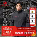 猛犸象（MAMMUT）【红标】Macun 2.0 男士户外防泼水连帽夹克外套软壳 黑色 L