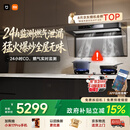 米家小米抽吸油烟机净烟机P2以旧换新上门安装家用欧式大吸力一级能效【定时燃气灶套装】免拆洗MJ06CY