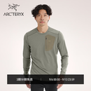 ARC'TERYX始祖鸟 RHO LT CREW NECK 男子 内层长袖上装 FORAGE/TATSU/幽雾绿/复古绿 L