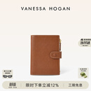 VANESSA HOGAN VH女包简约护照夹真皮短款零钱包轻奢卡包钱夹七夕礼物送女友