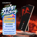 七彩虹（Colorful）128G(64G*2) DDR5 6000 台式机内存条 马甲条 C40 战斧系列·夜影黑 XMP&EXPO openclaw兼容