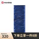 MANDUKA eQua瑜伽铺巾防滑专业多功能便携吸汗速干薄款瑜伽巾毯子 扎染·紫月光