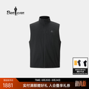 比音勒芬【Octa®仿棉蓄热里布】春秋款男士休闲轻量环保保暖马甲外套男 07黑色 L