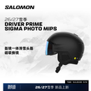 萨洛蒙（Salomon）DRIVER PRO系列滑雪护具头盔2627雪季 L47007600 DRIVER PRIME SIGMA PHOTO MIPS L