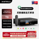 艾索洛（EVERSOLO）T8专业级数字转盘流媒体一体机HiFi无损数播高保真发烧级音乐流媒体网络串流播放器