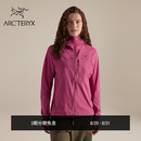 ARC'TERYX始祖鸟 SQUAMISH HOODY 女子 风壳®夹克 Lt Renegade/浅枫野红 M