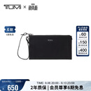 途明（TUMI）VOYAGEUR 女士高端时尚手拿包黑色拼烟枪色礼物
