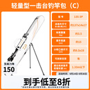 达亿瓦（DAIWA）25新款 一击台钓竿包 可拆卸支架渔具杆包多功能轻量收纳包 135-3P 白（3层 可拆卸支架）