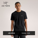 ARC'TERYX始祖鸟 CAPTIVE ARC'WORD SS 男子 短袖T恤 BLACK/黑色 M