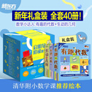 【官方旗舰】礼盒版全套40册 数学小达人：有趣的代数1+有趣的代数2+生动的几何启阶梯数学馆小学数学基础思维绘本专项练习新东方童书 礼盒版全套40册(代数1+代数2+几何)
