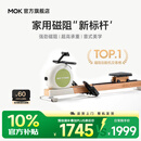 MOKFITNESS(摩刻)一K10磁阻静音划船机家用智能划船器健身训练器材 K10ES旗舰版（山葵绿）自发电