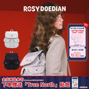 ROSYDOEDIAN有很多东西在包里波点双肩包大容量旅行背包简约书包旅行包女包 DIANDIAN包（灰色）