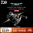 达亿瓦（DAIWA）25/26新款steez ct sv/a/hlc/ltd史帝兹AIR四弟子水滴轮路亚渔轮 26款 STEEZ SV LIGHT TW 100XXH 左手型