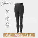施喆（EZ SHI ZHE）高端羊绒裤特级100%纯山羊绒男士保暖裤秋冬加厚高腰秋裤打底裤女 【女士黑色】轻奢山羊绒 XL 【高档礼盒】 建议【130斤一155斤】