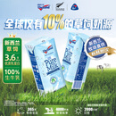 纽仕兰新西兰草饲3.6g蛋白全脂100%生牛乳纯牛奶250ml*24盒