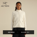 ARC'TERYX始祖鸟 KYANITE JACKET 女子 抓绒衫 Arctic Silk / Sea Salt/极地白/流木白 M