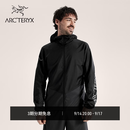 ARC'TERYX始祖鸟 NORVAN WINDSHELL HOODY 男子 风壳®夹克 BLACK/GRAPHITE/黑色/灰黑色 M