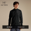 ARC'TERYX始祖鸟 DELTA 1/2 ZIP 男子 抓绒衫 Black/黑色 M