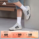 adidas ENTRAP少年感复古篮球风板鞋平底鞋男女阿迪达斯轻运动   亮白/浅灰/黑色/浅蓝   42
