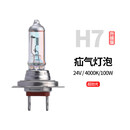 vieruodis【当日次日达】瑞莱特汽车灯泡原车氙气卤素灯泡远光灯近光灯泡 24V-H7超劲光【一对】 对装