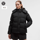 lululemon丨Wunder Puff™ 女士羽绒外套 防风拒水 LW4CO3S 黑色 S