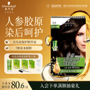 施华蔻（Schwarzkopf）怡然滋养染发霜3.0自然深棕 染发膏人参 多次盖白补染 热卖商品