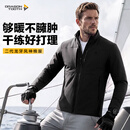 龙牙二代风神棉服外套运动户外保暖抗静电加厚棉服男休闲通勤商务 极夜黑 M 175/96A(145-156斤）