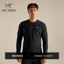 ARC'TERYX始祖鸟 RHO LT CREW NECK 男子 内层长袖上装 Black/黑色 M