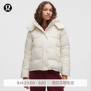 lululemon丨Wunder Puff™ 女士羽绒外套 防风拒水 LW4CO3S 浅象牙白 S