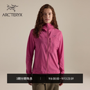 ARC'TERYX始祖鸟 SQUAMISH HOODY 女子 风壳®夹克 Lt Renegade/浅枫野红 M