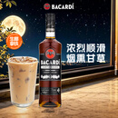 百加得（Bacardi）黑朗姆酒 洋酒 莫吉托 基酒调酒 750ml 烘焙 送礼