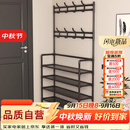 木双福鞋架门口多层家用鞋帽一体鞋柜出租屋置物架宿舍收纳柜