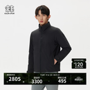 KOLON SPORT/可隆轻量羽绒服 男士户外防水透湿耐磨防风轻薄鹅绒夹克 LHDJ5WT873-BK 黑色 XL 180/100A