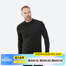 迪卡侬（DECATHLON）滑雪快干透气排汗轻量保暖滑雪打底OVW1 【男士】黑色上装 L