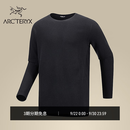 ARC'TERYX始祖鸟 HALLAM MERINO WOOL CREW 男子 羊毛针织衫 Black/黑色 M